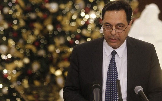 黎巴嫩總理迪亞卜。（圖源：互聯網）