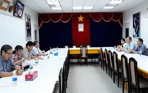 會議現場。（圖源：N. Hoàng）