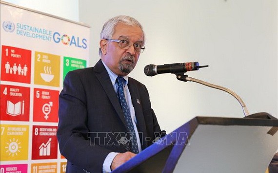 聯合國常駐越南協調員卡馬勒‧馬爾霍特拉。（圖源：越通社）