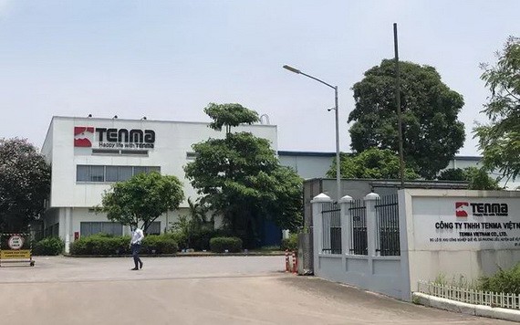 涉事的Tenma公司。（圖源：阮享）