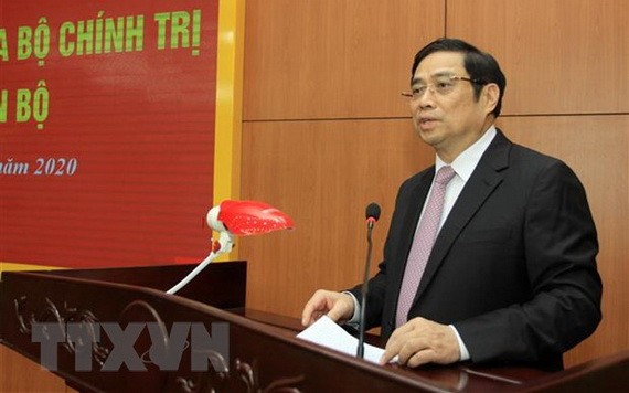 黨中央政治局委員、黨中央書記、中央組織部長范明政。（圖源：越通社）