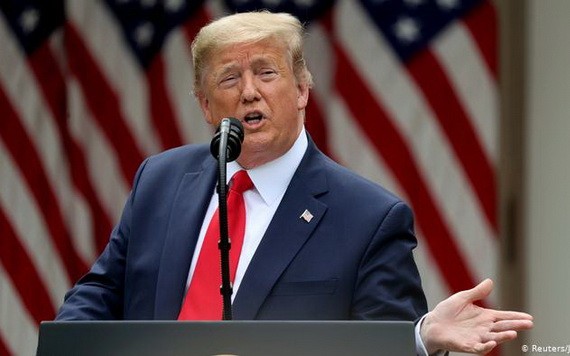 美國總統特朗普。（圖源：路透社）