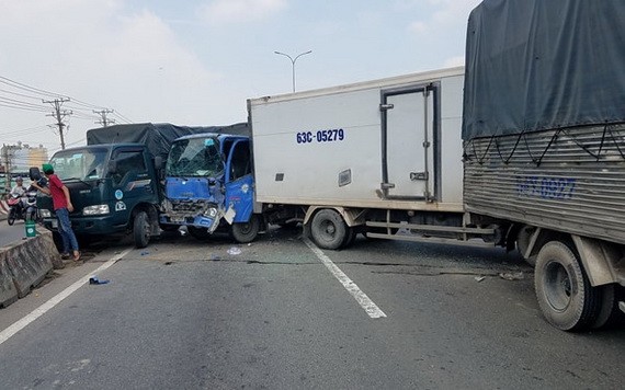 事故現場。（圖源：陳柯）