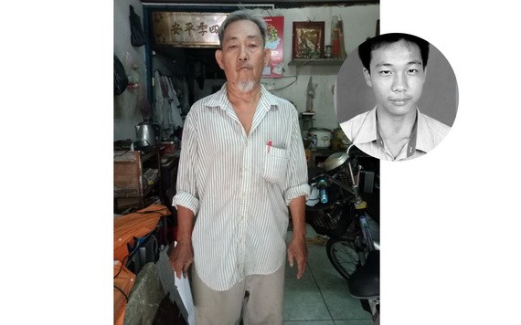 蔣偉強每天翹首以待兒子早日歸家。