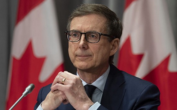 加拿大央行新任行長蒂夫‧麥克勒姆。（圖源：加通社）