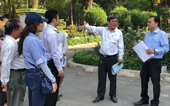 市人民議會所屬都市處考察地鐵2號線各地鐵站的設置地點。