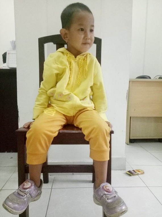 盧安然小妹妹至今還不會說話。