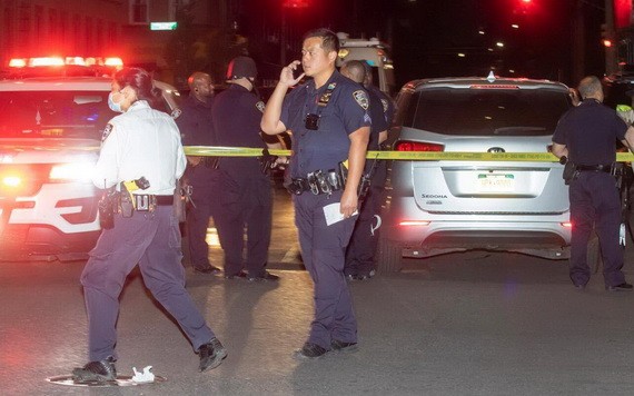 槍擊現場視頻截圖。（圖源：Getty Images）