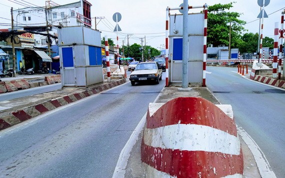 平兆橋BOT收費站。（圖源：文平）