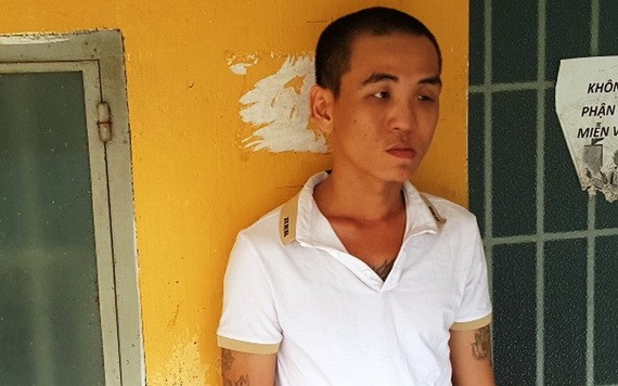 被捕的起哄搗亂團夥頭目俊B。（圖源：警方提供）