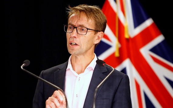 新西蘭衛生部總幹事阿什利·布盧姆菲爾德：新增新冠確診病例2例。（圖源：AP）