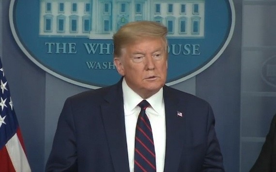 美國總統特朗普。（圖源：互聯網）