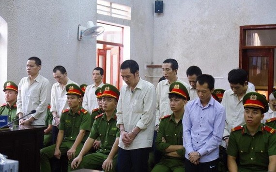 庭審現場一瞥。（圖源：線潘）