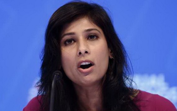 國際貨幣基金組織首席經濟學家 Gita Gopinath。（圖源：AFP）