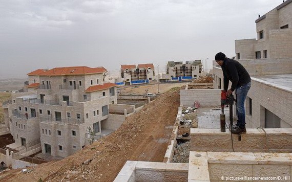 圖為約旦河西岸猶太人定居點一隅。（圖源：互聯網）
