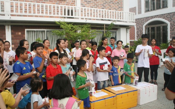 愛心慈善活動一隅。