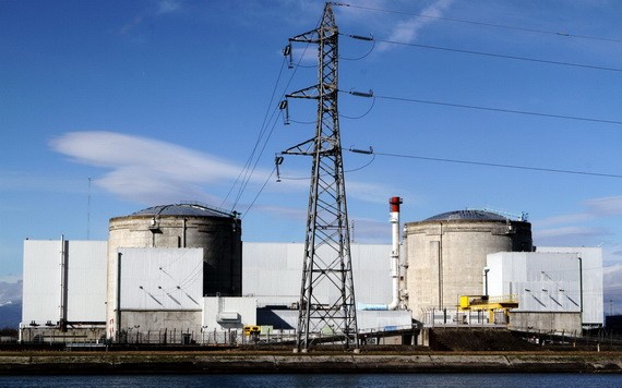 法國費森海姆（Fessenheim）核電廠。（圖源：互聯網）