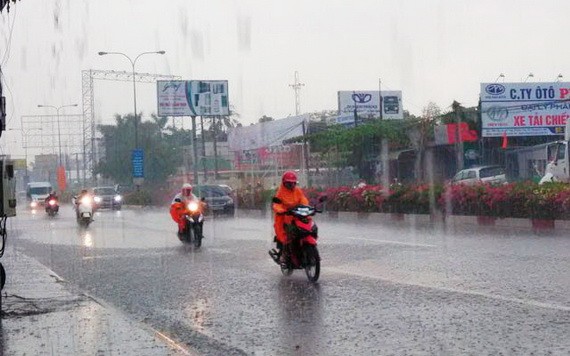 國家水文氣象預報中心：包括本市的南部區域在未來10天內降雷陣雨。（示意圖源：互聯網）