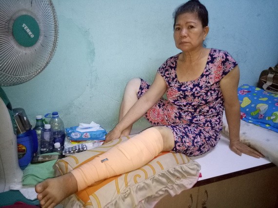 錢裕玉發生交通事故後無法去謀生。