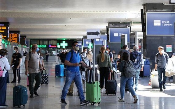 圖為意大利羅馬火車站一瞥。（圖源：互聯網）