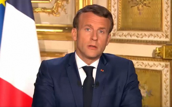 法國總統馬克龍。（圖源：互聯網）