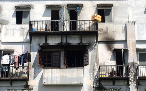 火勢熄滅後的現場。（圖源：志石）