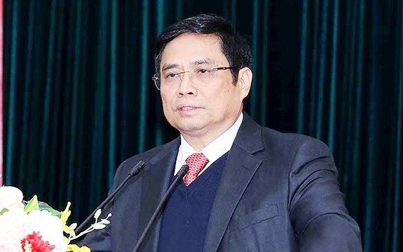 中央組織部長范明政。（圖源：越通社）