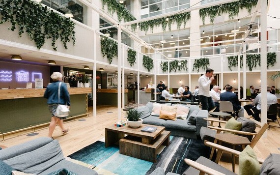 WeWork在第四郡E.Town Central中心設立靈活辦公空間。