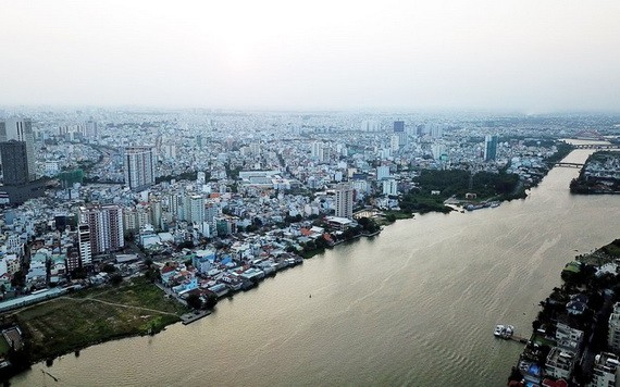 本市正研究將低窪區域規劃成水上都市。