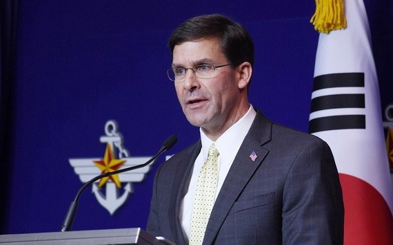 美國國防部長馬克‧埃斯珀。（圖源：路透社）