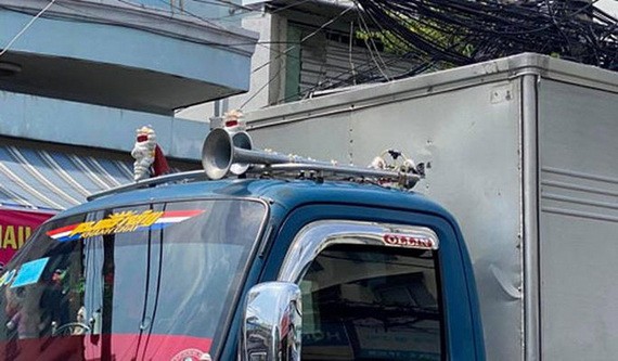 卡車喇叭聲音太大成為路人的陰影。