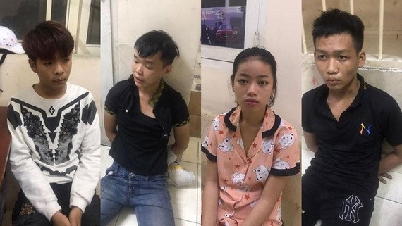 被拘捕的搶劫團夥。（圖源：警方提供）