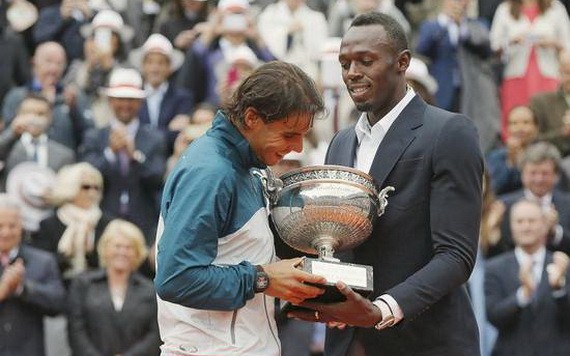 納達爾（左）。（圖源：互聯網）