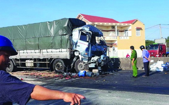 車禍現場。（圖源：人民公安報）