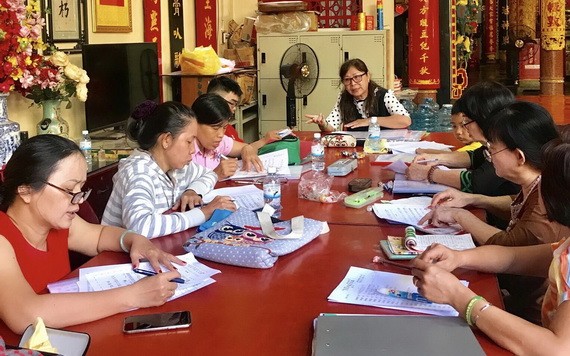 海南話培訓班上課一瞥。