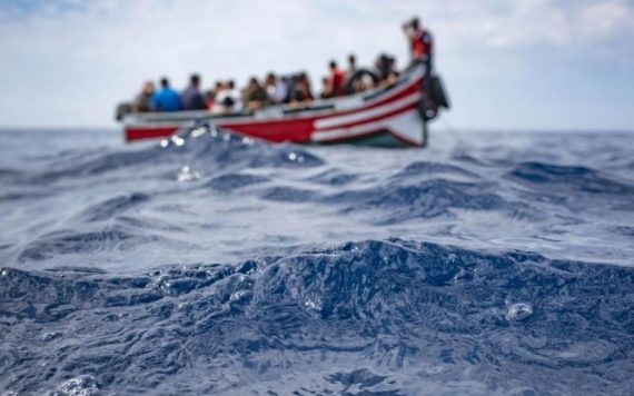 隸屬於摩洛哥海軍的海岸警衛隊7月29日至8月1日在海上救起183名偷渡者。（示意圖源：互聯網）