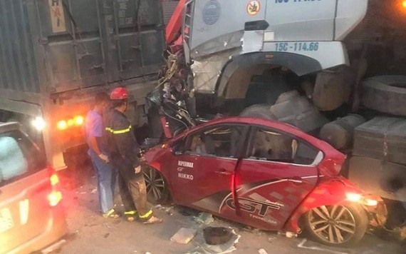 事故現場。（圖源：Q.P）