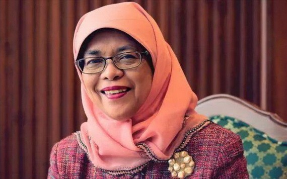 新加坡共和國總統哈莉瑪‧雅各布。（圖源：互聯網）