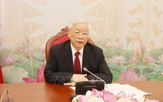 黨中央總書記、國家主席阮富仲。（圖源：越通社）