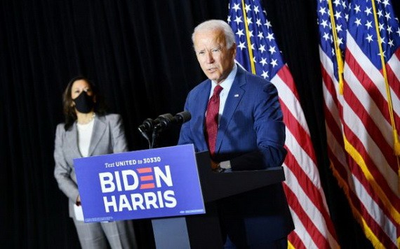 美國民主黨全國代表大會將提名拜登為總統候選人。（圖源：AFP）