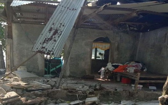 多處房屋和建築遭到嚴重破壞。（圖源：互聯網）