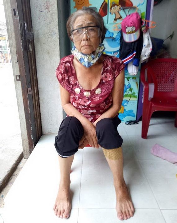 楊美梅在其租房裏。