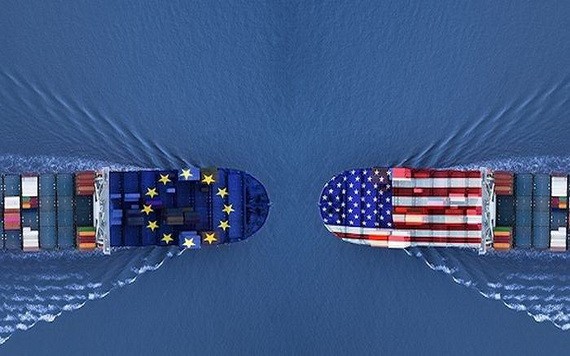 美歐達成有限關稅削減協議。（示意圖源：互聯網）