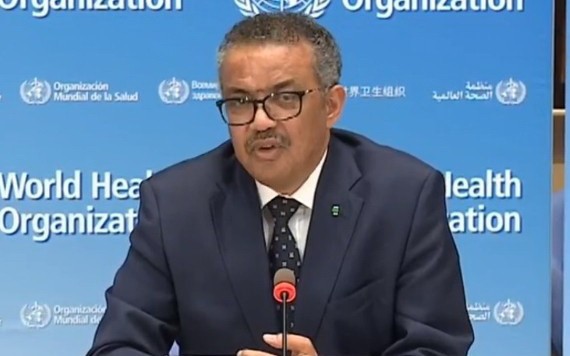 世界衛生組織總幹事譚德塞。（圖源：互聯網）