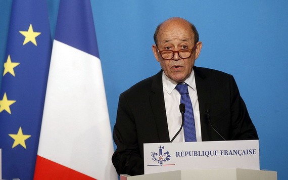 法國外長勒德里昂。（圖源：互聯網）