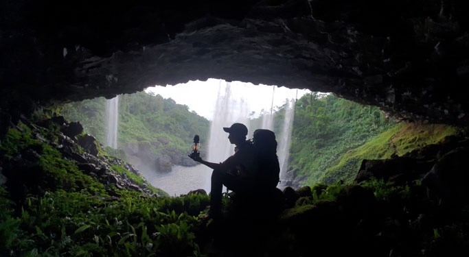 探索西原山林的Ｋ５０瀑布 ảnh 1