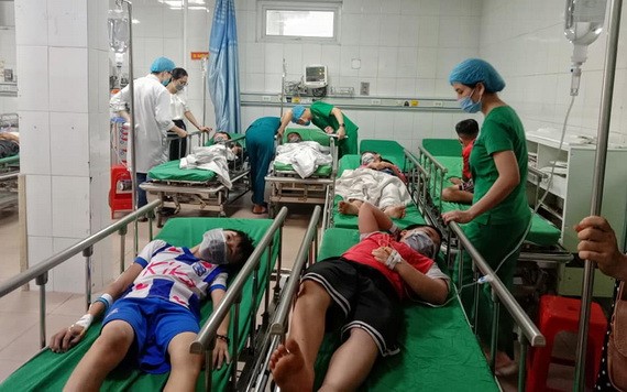 獲送醫院急救的小學生。（圖源：院方提供）