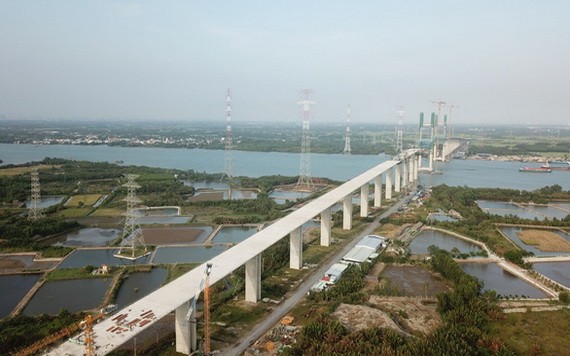 濱瀝 - 隆城高速公路項目當前還有46家民戶尚未達成場地清拆補償協議。（圖源：T.Tr）