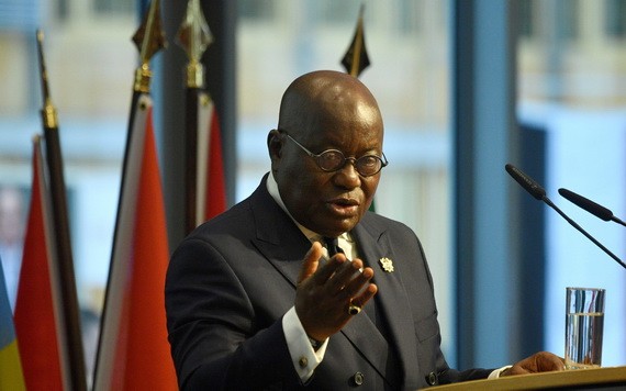 西非國家經濟共同體(西共體)主席、加納總統阿庫福-阿多。（圖源：路透社）