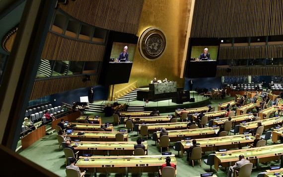 第七十五屆聯合國大會當地時間15日在紐約聯合國總部開幕。（圖源：聯合國）